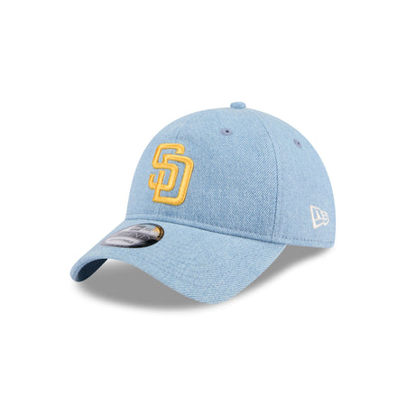 San Diego Padres Washed Denim 9TWENTY Adjustable Hat