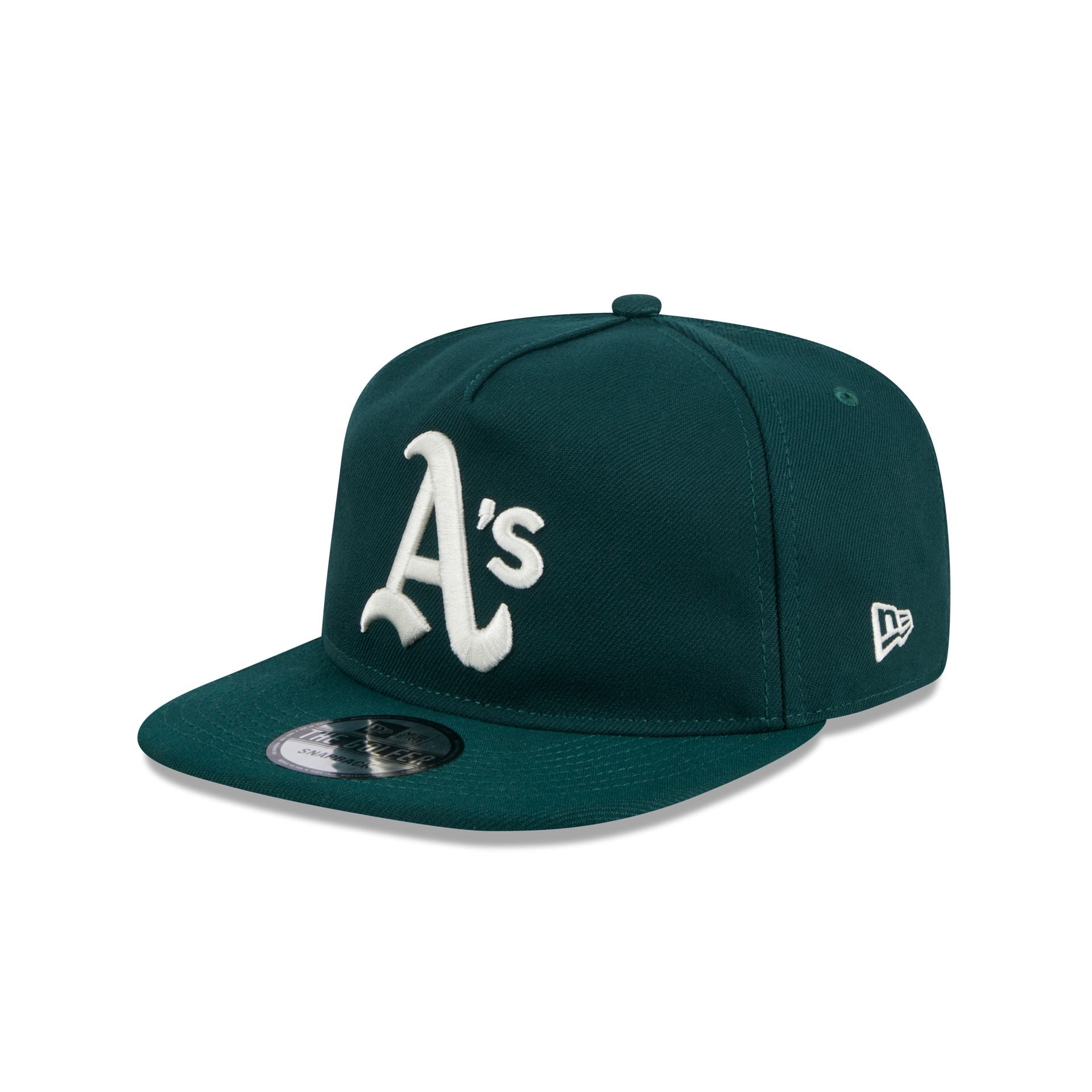 Oakland Athletics Golfer Hat, Green, MLB by New Era