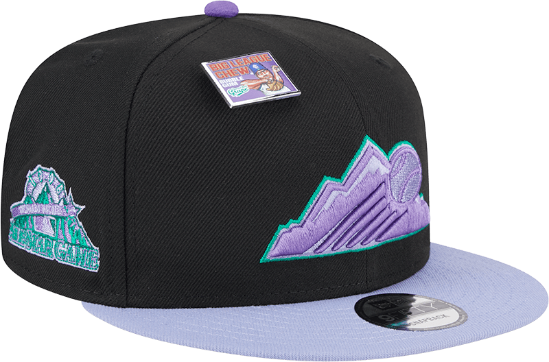 Big League Chew X Colorado Rockies Grape 9FIFTY Snapback Hat