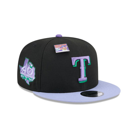 Big League Chew X Texas Rangers Grape 9FIFTY Snapback Hat