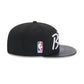 Milwaukee Bucks Faux Leather Visor 9FIFTY Snapback Hat