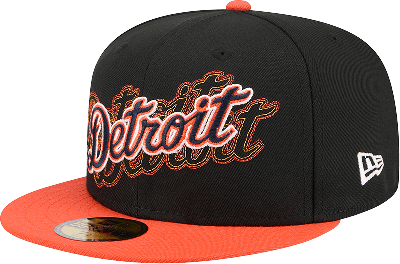 Detroit Tigers Shadow Stitch 59FIFTY Fitted Hat