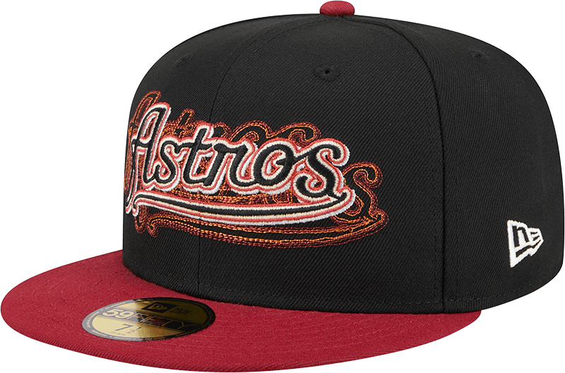 Houston Astros Shadow Stitch 59FIFTY Fitted Hat