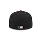 Atlanta Braves Shadow Stitch 59FIFTY Fitted Hat