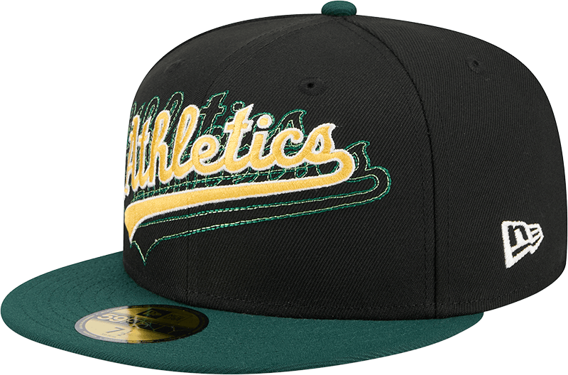 Oakland Athletics Shadow Stitch 59FIFTY Fitted Hat
