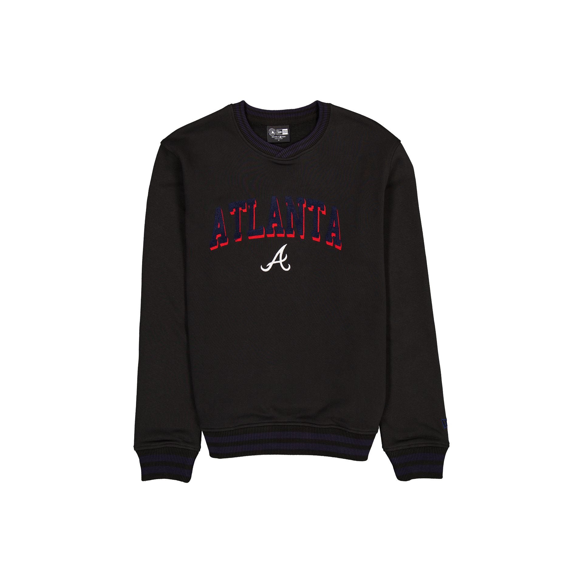 Atlanta Braves Sport Night Black Crewneck – New Era Cap