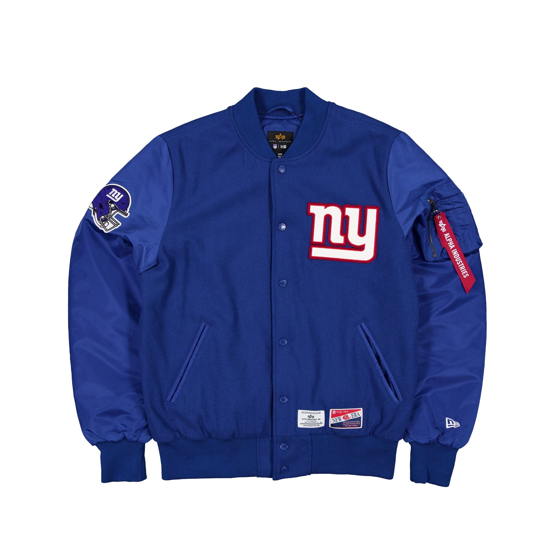 Alpha Industries x New York Giants MA-1 Wool Varsity Jacket – New