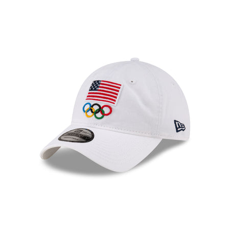 Team USA Olympics White 9TWENTY Adjustable