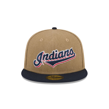 Cleveland Guardians Canvas Crown 59FIFTY Fitted