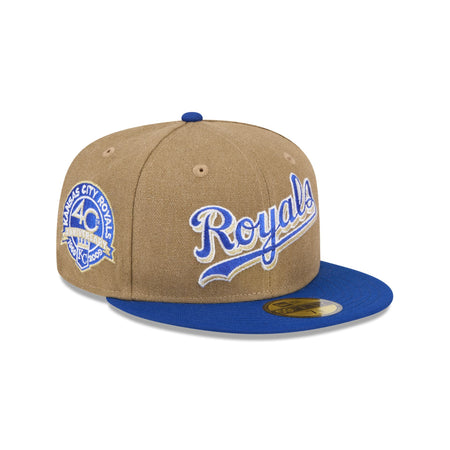 Kansas City Royals Canvas Crown 59FIFTY Fitted