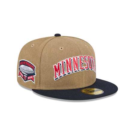 Minnesota Twins Canvas Crown 59FIFTY Fitted