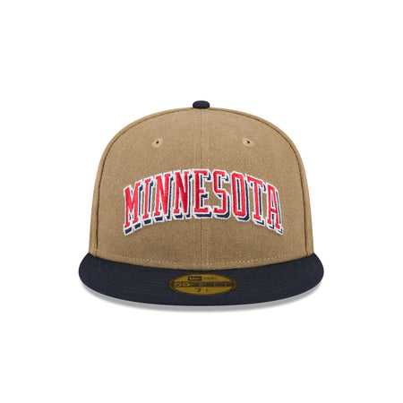 Minnesota Twins Canvas Crown 59FIFTY Fitted