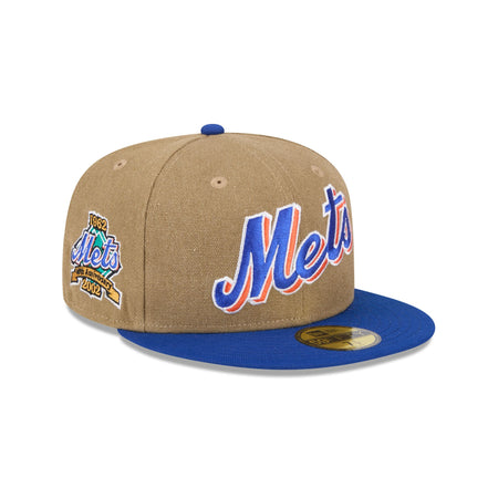New York Mets Canvas Crown 59FIFTY Fitted