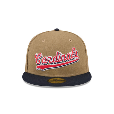 St. Louis Cardinals Canvas Crown 59FIFTY Fitted
