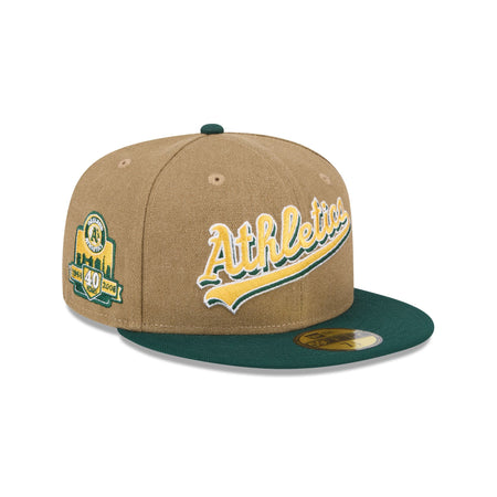 Oakland Athletics Canvas Crown 59FIFTY Fitted