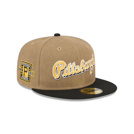 Pittsburgh Pirates Canvas Crown 59FIFTY Fitted