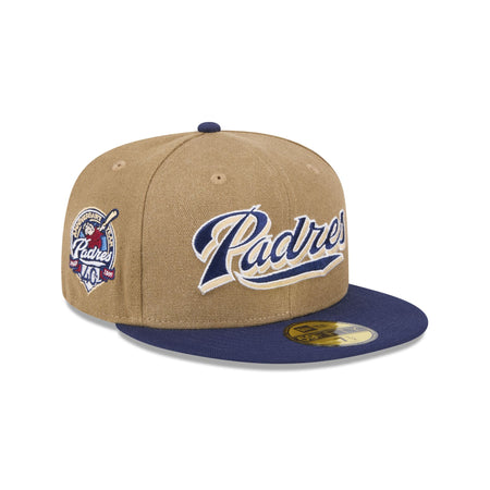 San Diego Padres Canvas Crown 59FIFTY Fitted