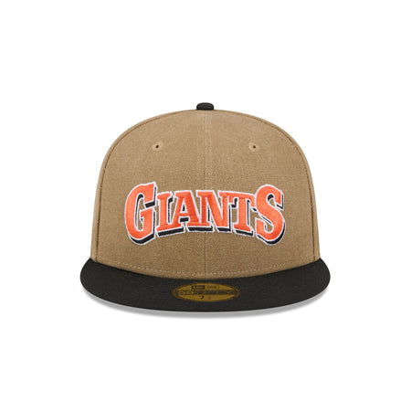 San Francisco Giants Canvas Crown 59FIFTY Fitted