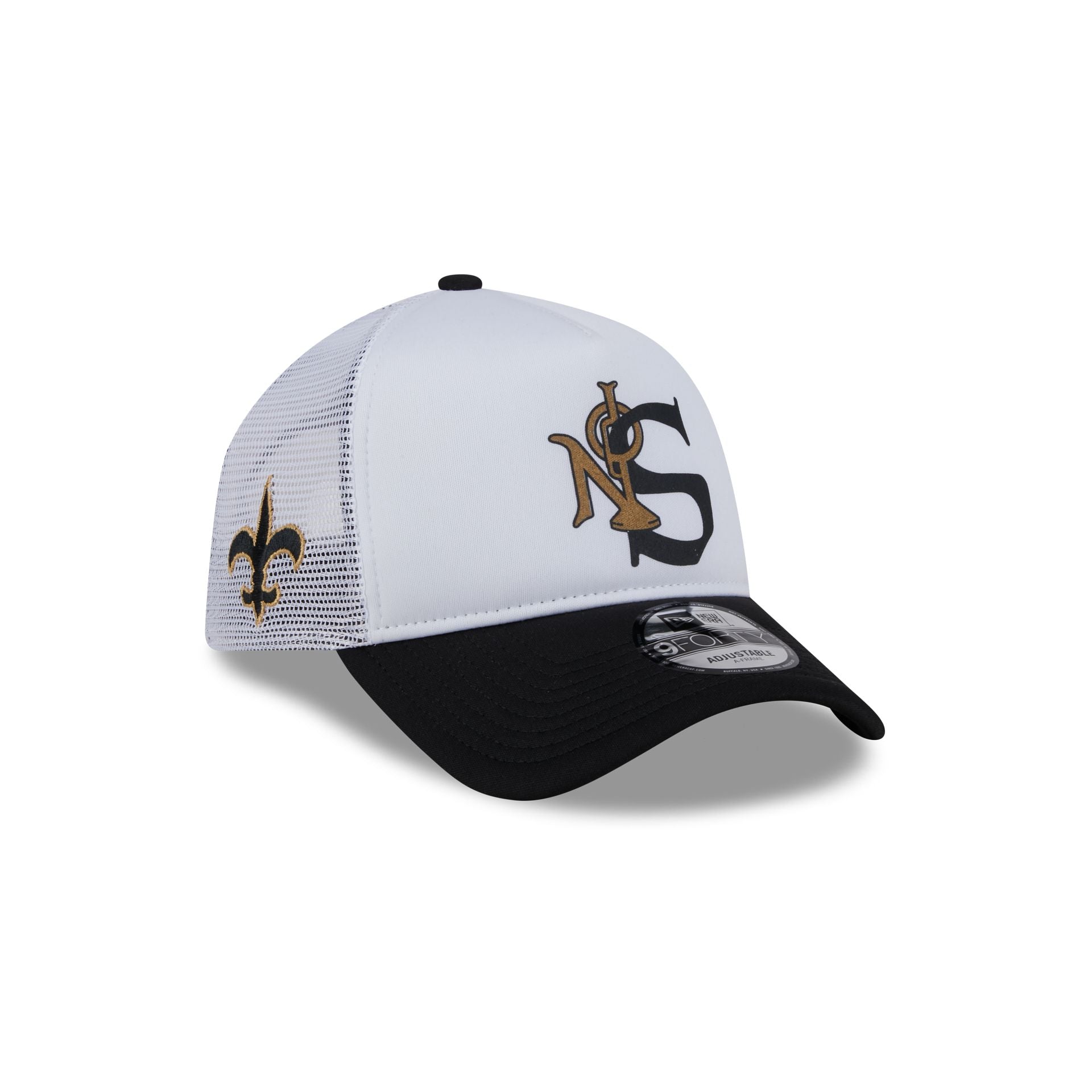 New Era New Orleans Saints NFL 9FORTY A-Frame Snapback Black | Culture New Era New Orleans Saints NFL 9FORTY A-Frame Snapback Black | Culture
