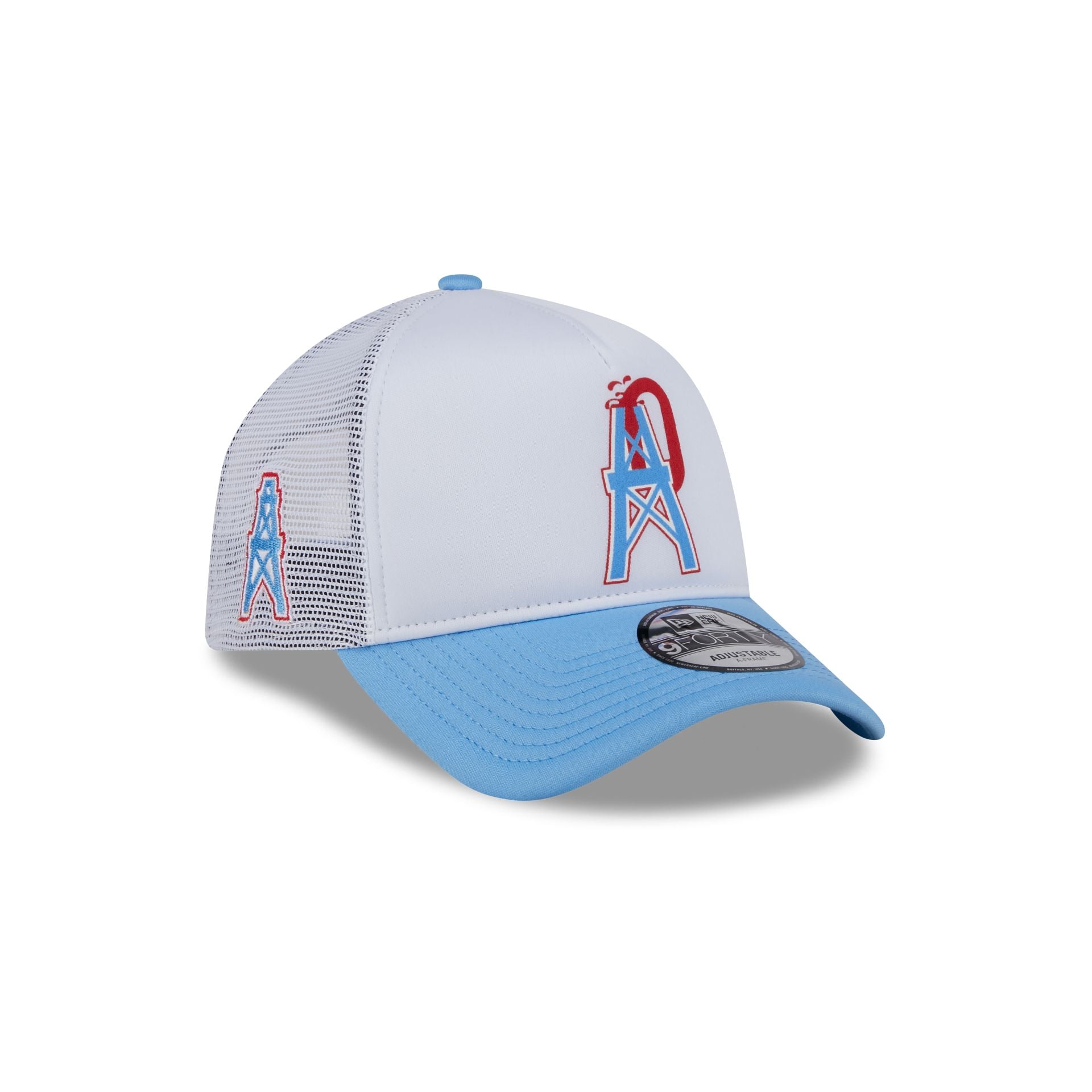 Mitchell Ness Houston Oilers Cap Snapback Hat