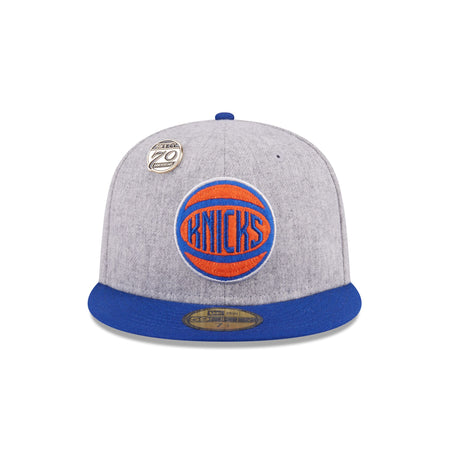 New York Knicks 70th Anniversary Gray 59FIFTY Fitted