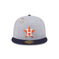 Houston Astros 70th Anniversary Gray 59FIFTY Fitted