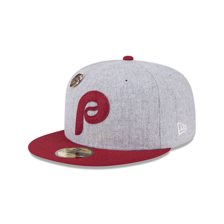 Philadelphia Phillies 70th Anniversary Gray 59FIFTY Fitted