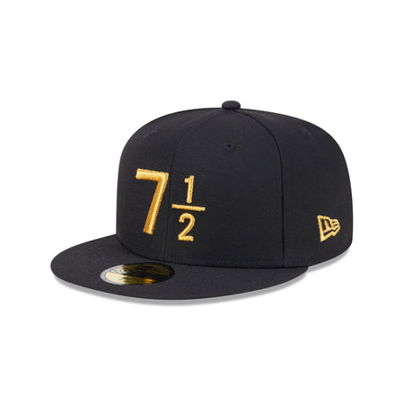 New Era Cap Signature Size 7 1/2 Black 59FIFTY Fitted