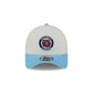 Detroit Tigers Chrome White 9FORTY A-Frame Snapback Hat