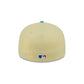Chicago Cubs Soft Yellow Low Profile 59FIFTY Fitted Hat