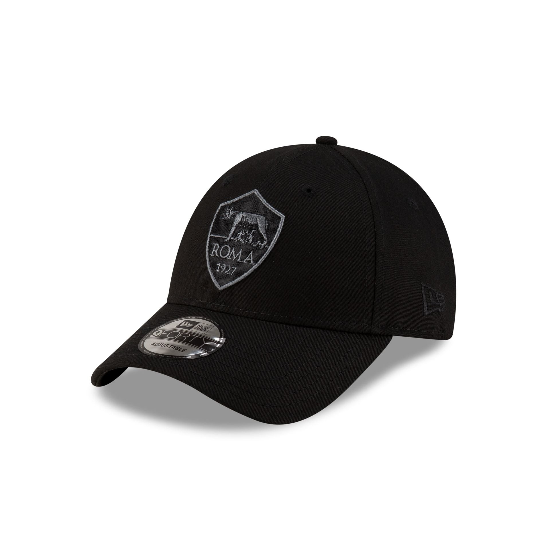 AS Roma Black 9FORTY Snapback Hat - Main Image