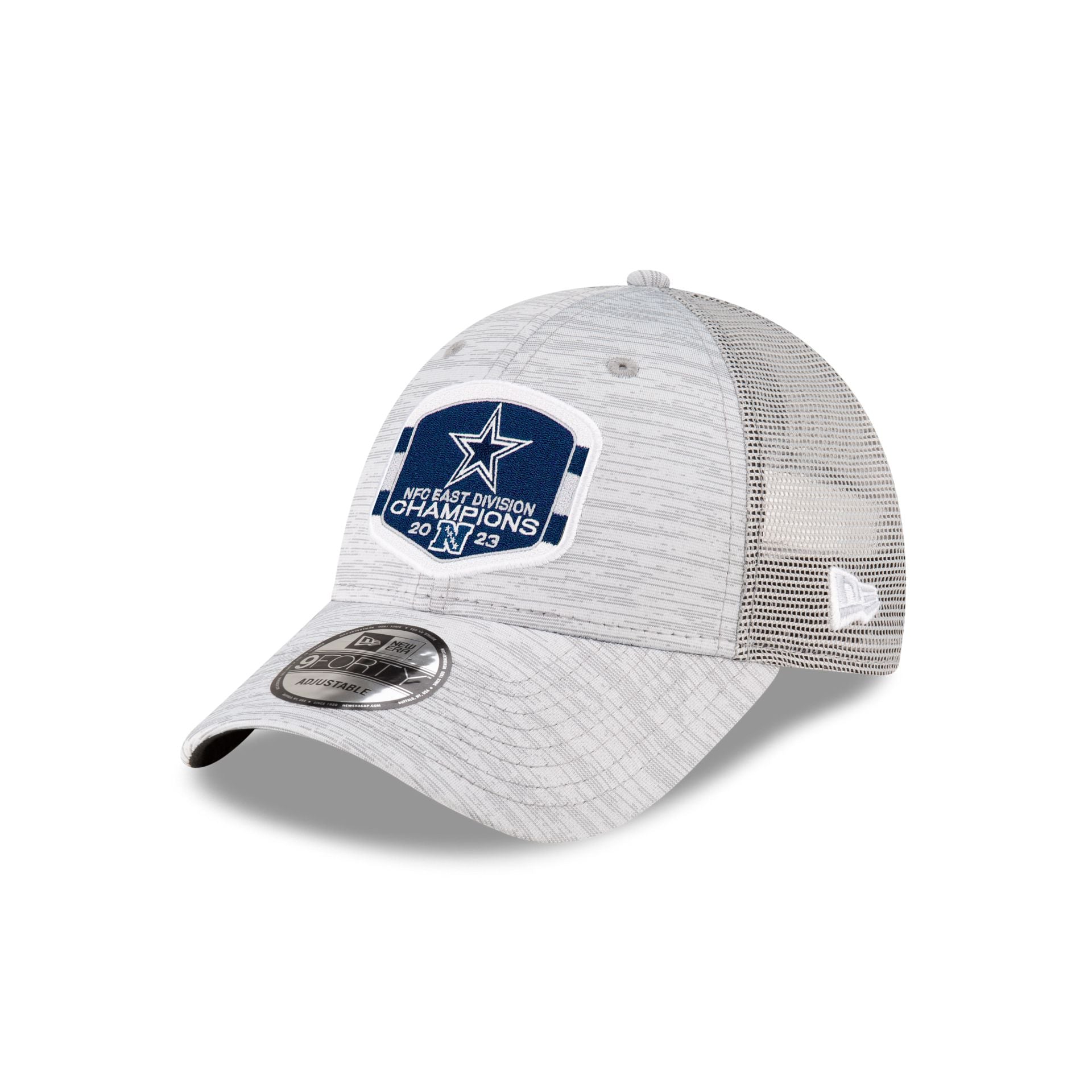 Dallas Cowboys 2023 Division Champions Locker Room 9FORTY Snapback Hat –  New Era Cap