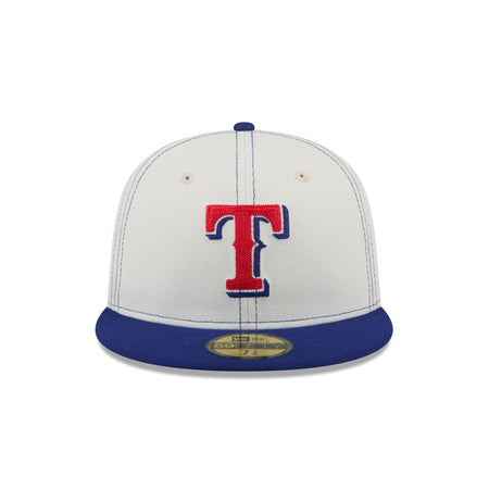 Texas Rangers Sandy Linen 59FIFTY Fitted