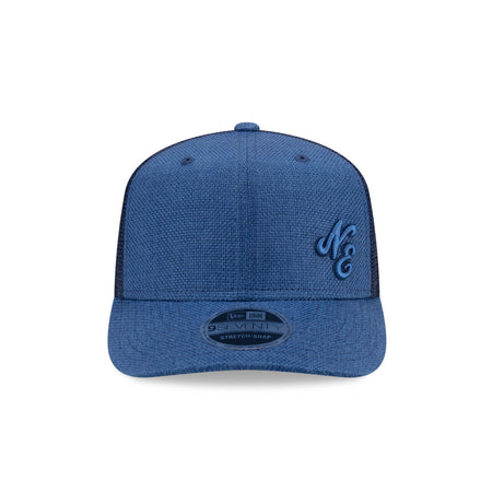 New Era Cap Heather Blue 9SEVENTY Trucker Hat