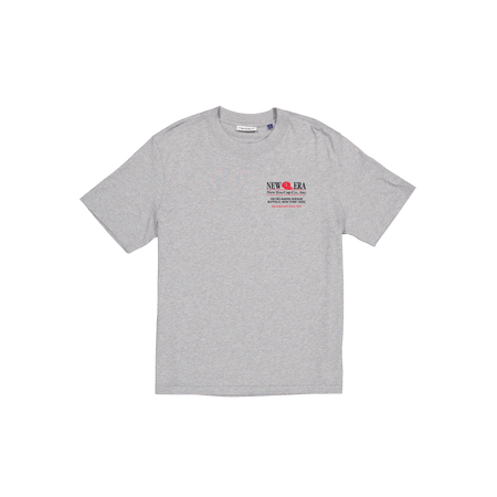 Sized Graphic Heather Gray T-Shirt