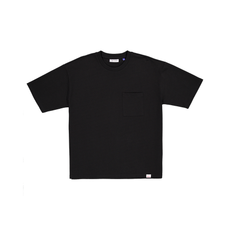 Aurora Black Pocket T-Shirt
