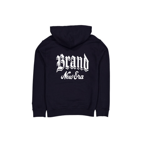 Blackletter Navy Hoodie