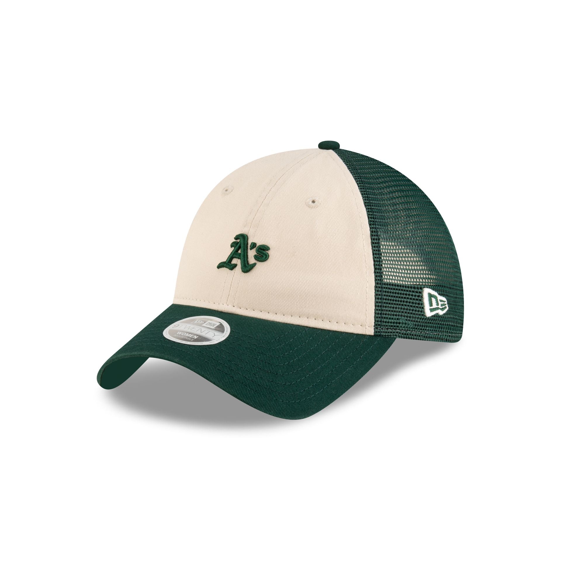 Athletics Women's Dark Green 9TWENTY Trucker Hat – New Era Cap