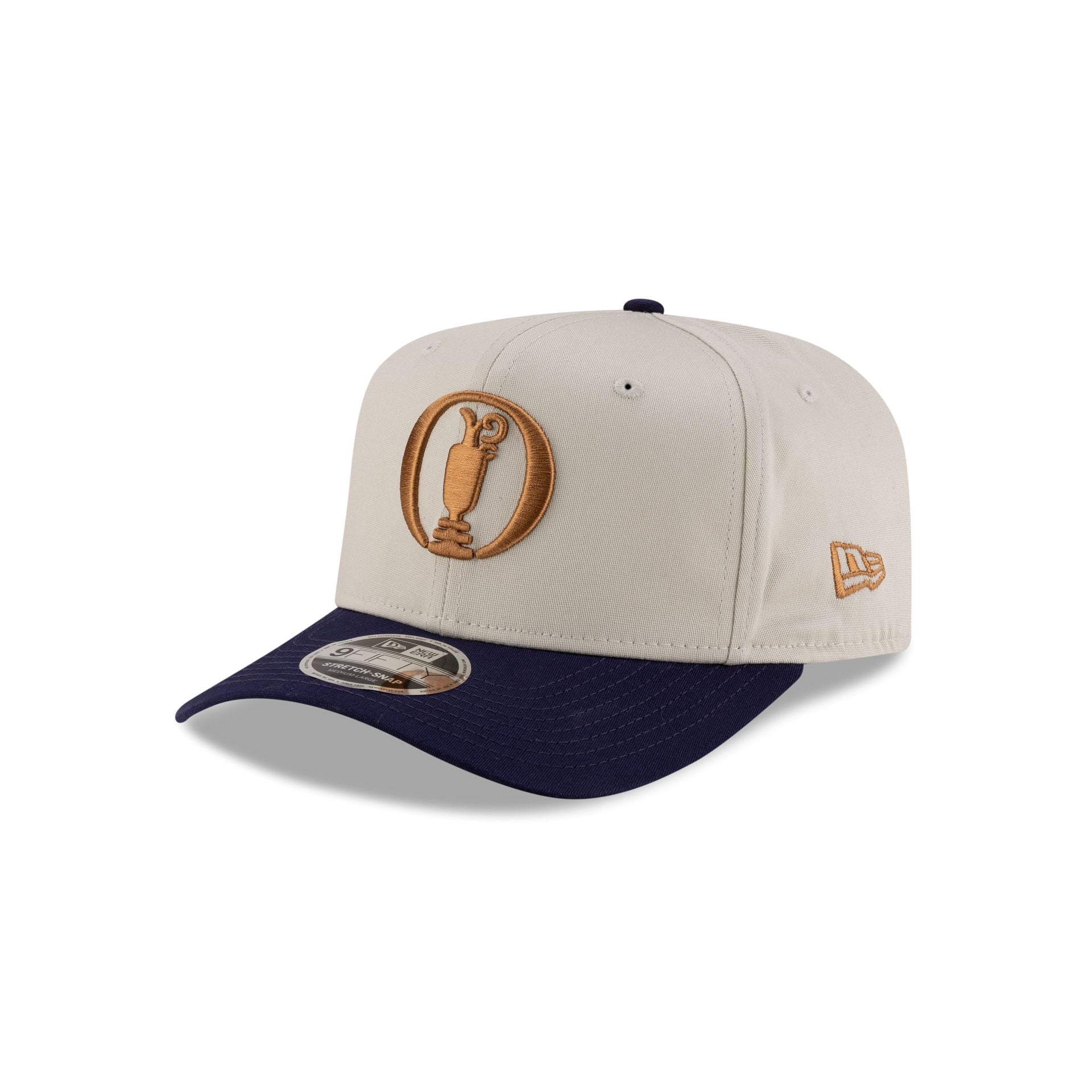 The Open Championships Stone Navy 9FIFTY Stretch-Snap Hat – New