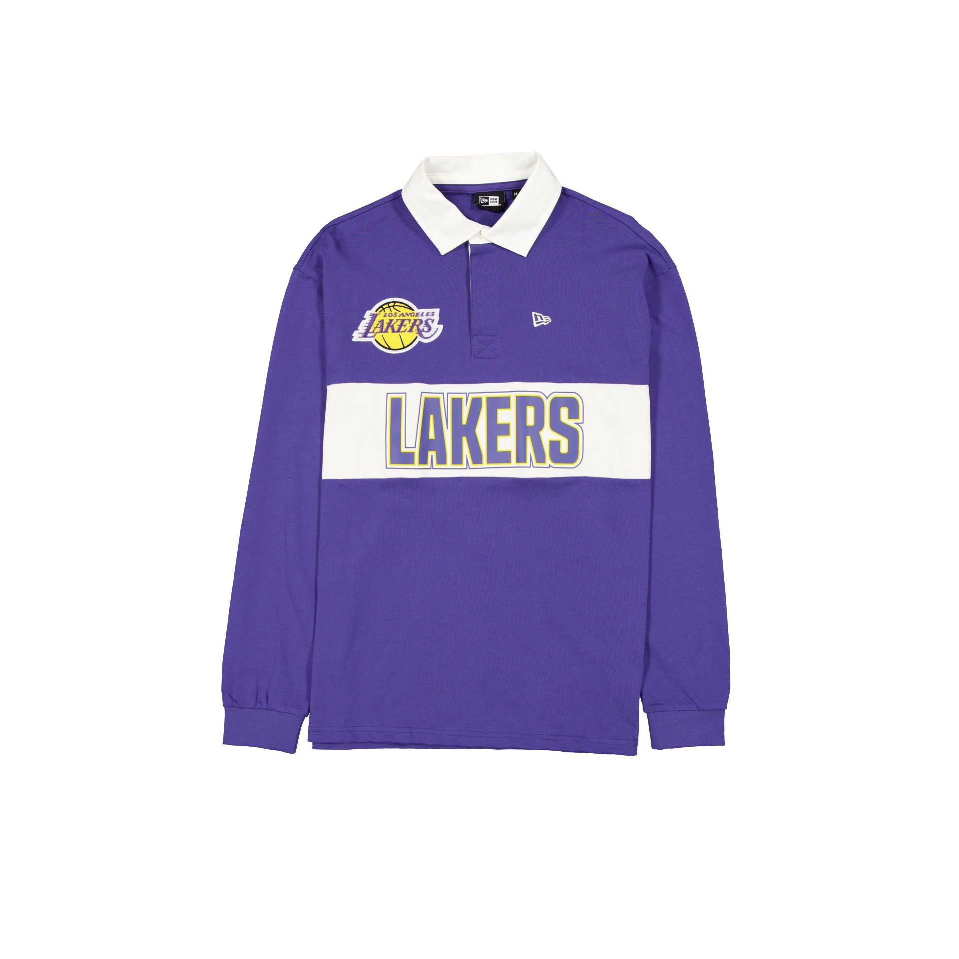 Los Angeles Lakers Ink Purple Long Sleeve Rugby Shirt – New Era Cap