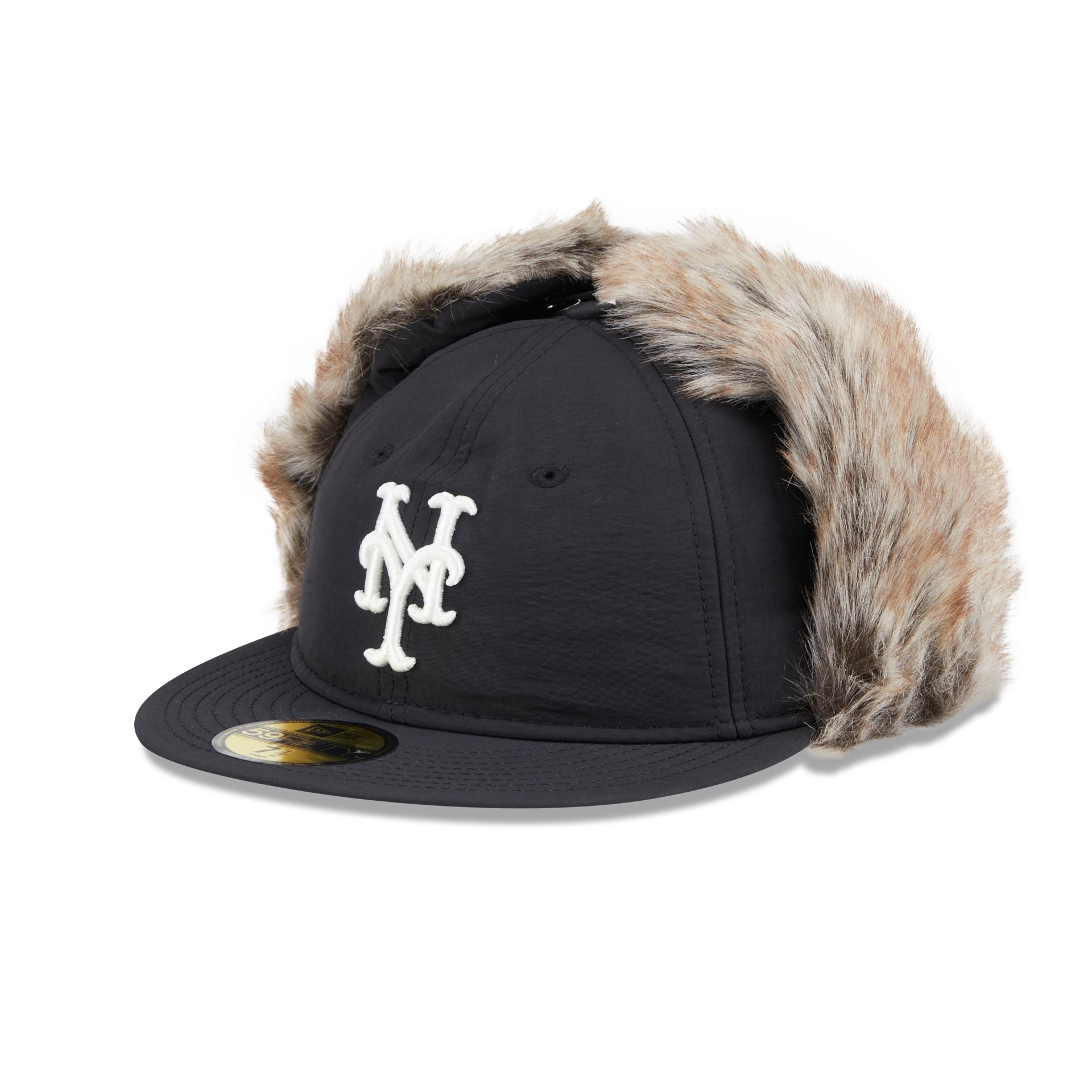 New York Mets Winter Dog Ear Retro Crown 59FIFTY Fitted Hat – New