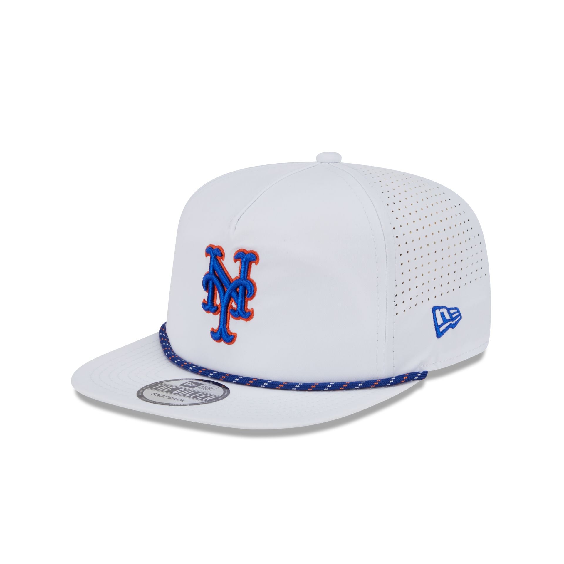 New York Mets Optic White Performance Rope Golfer Hat – New Era Cap