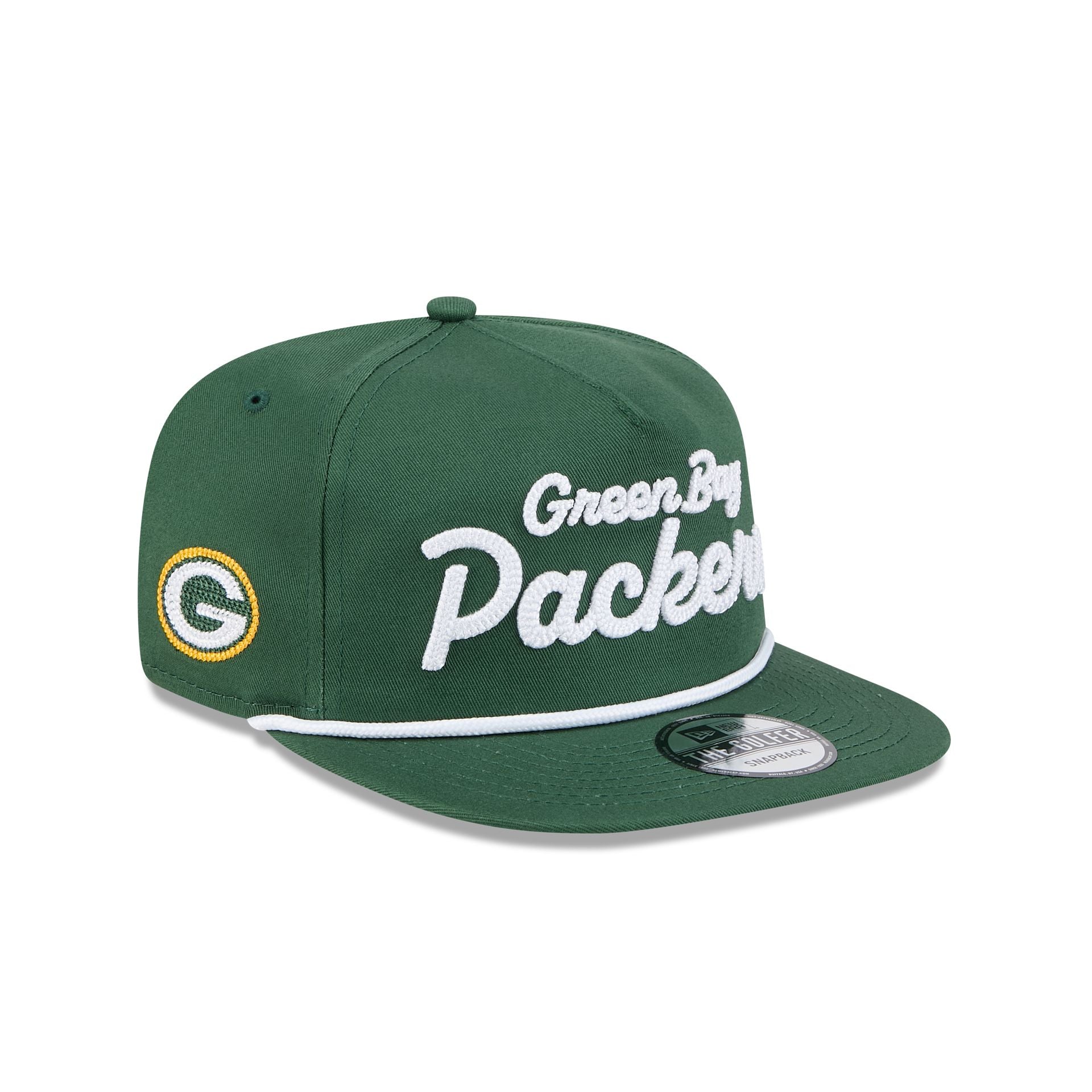 Green Bay Packers Team Text Golfer Hat – New Era Cap