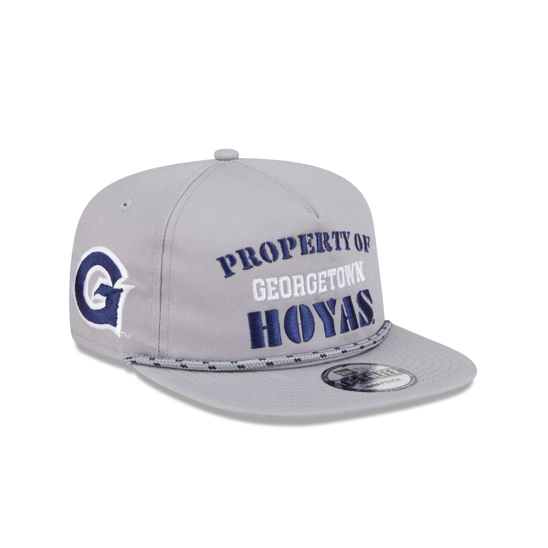 Georgetown Hoyas Vintage Gray Rope Golfer Hat – New Era Cap