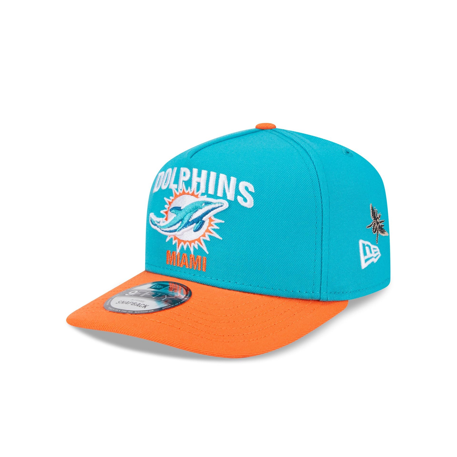 FELT x Miami Dolphins 9FIFTY A-Frame Snapback Hat – New Era Cap