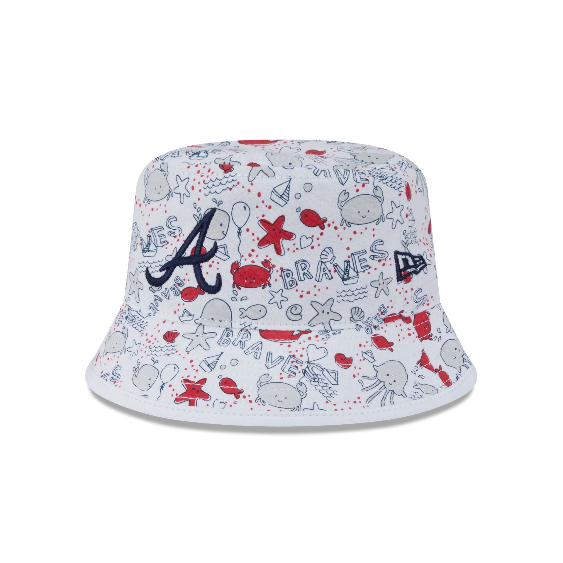 Atlanta Braves Kids Ocean Bucket Hat – New Era Cap