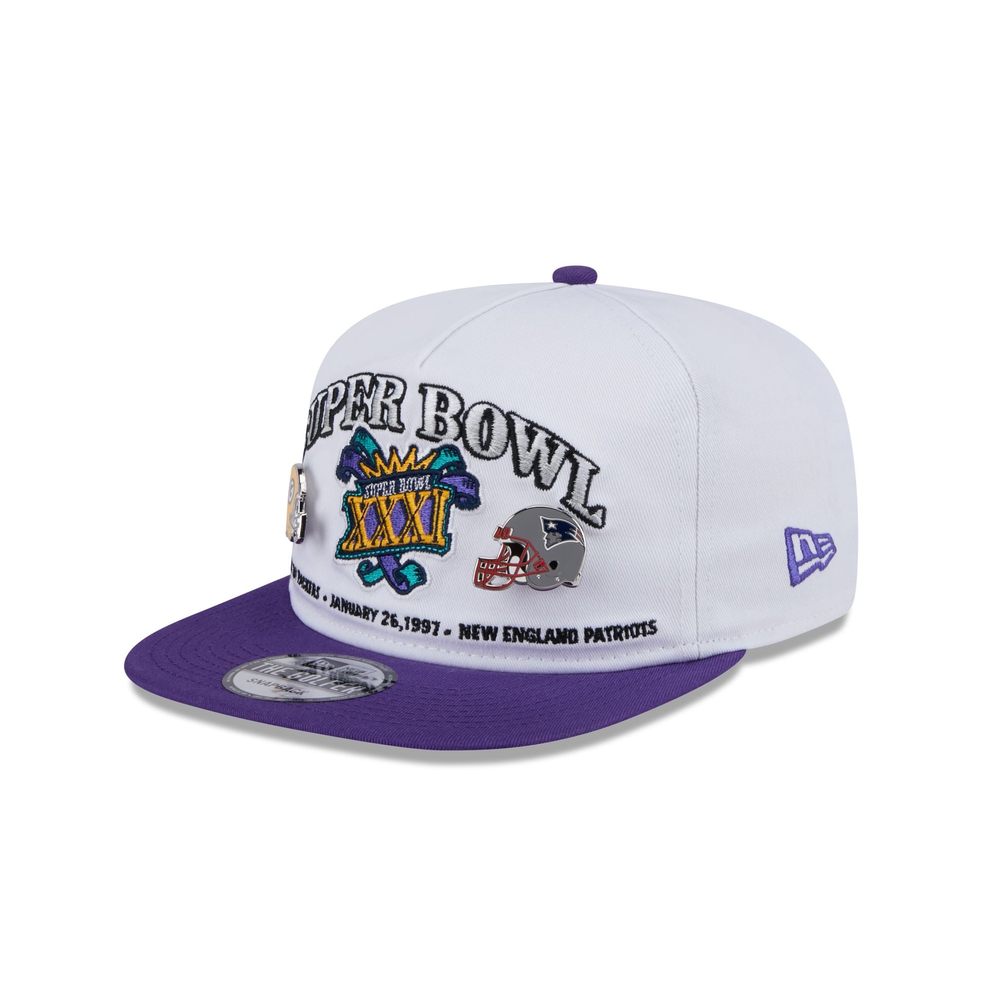 NFL Super Bowl XXXI Championship Pin Golfer Hat – New Era Cap