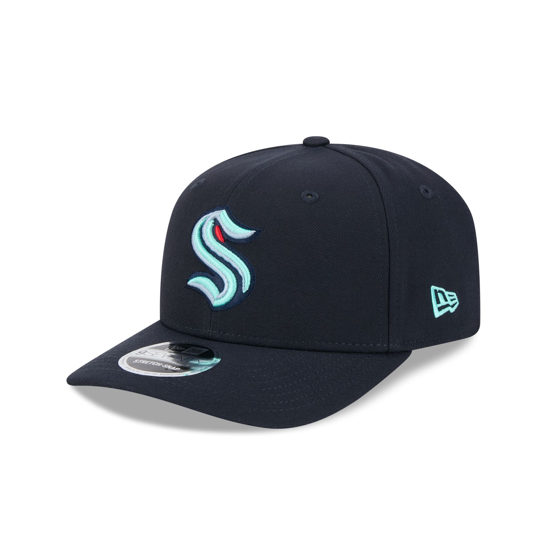 Seattle Kraken 9SEVENTY Stretch-Snap Hat – New Era Cap