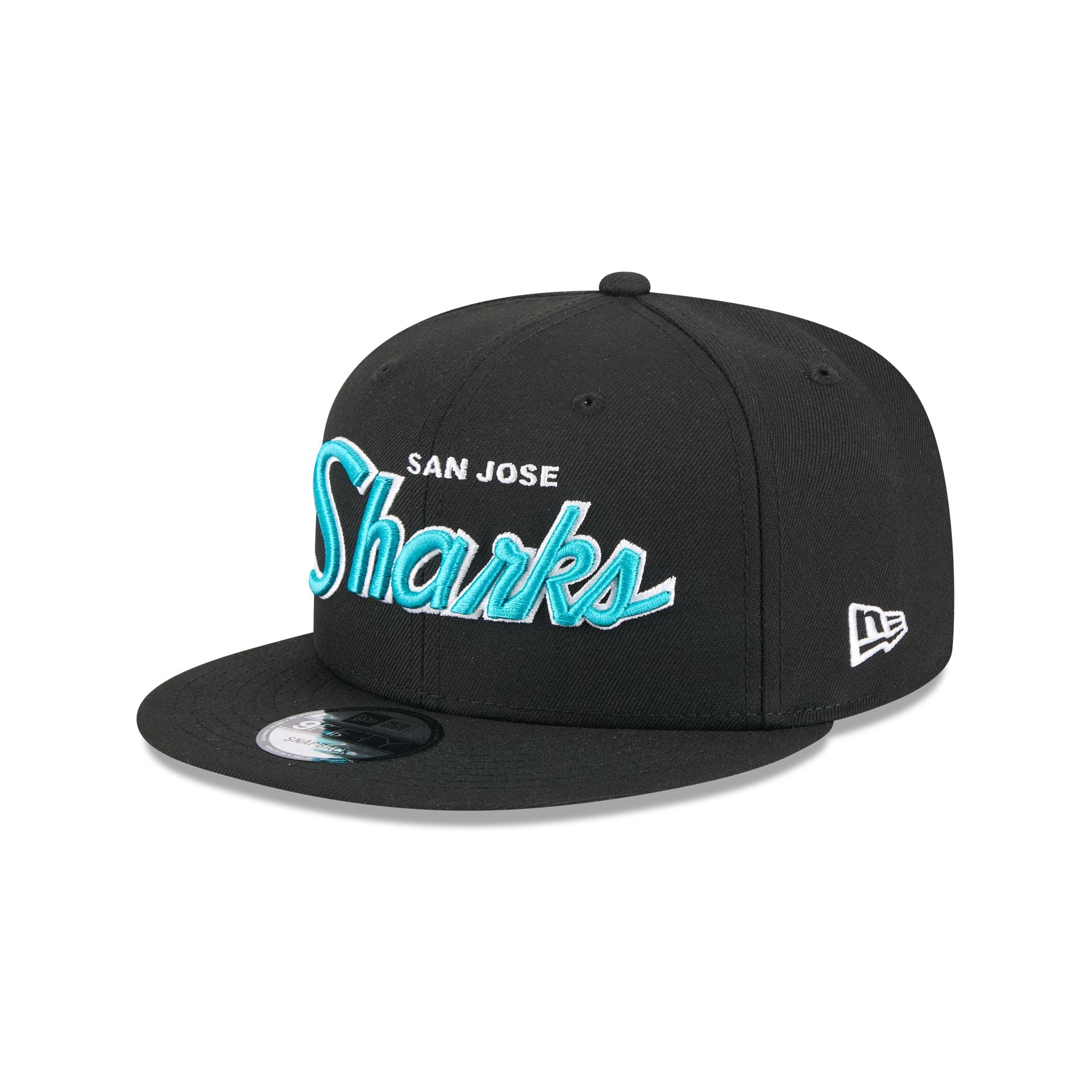 San Jose Sharks Script 9FIFTY Snapback Hat – New Era Cap