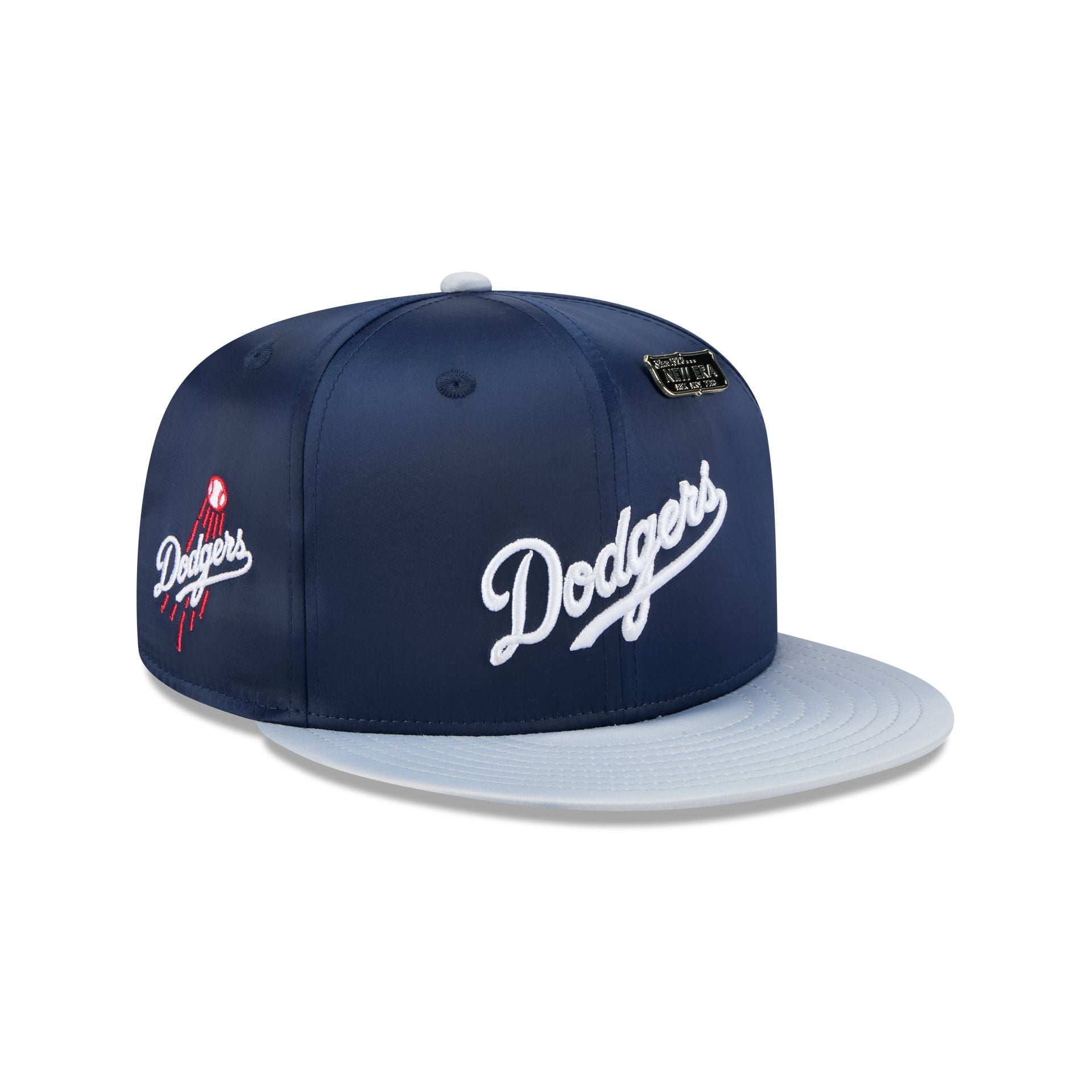 Los Angeles Dodgers Satin Pin 9FIFTY Snapback Hat – New Era Cap